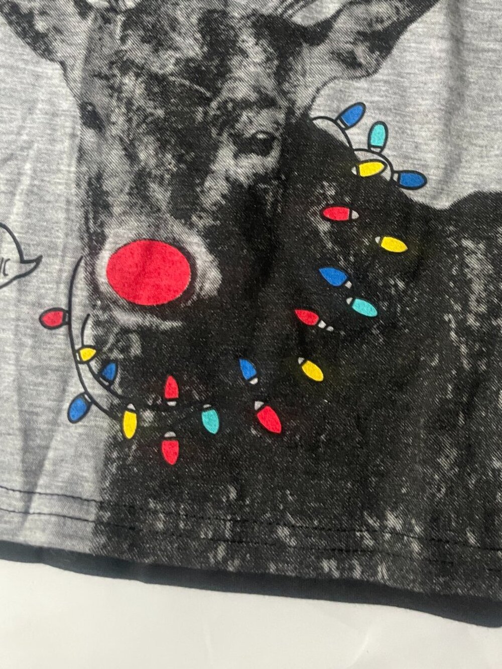 Christmas Reindeer Raglan Shirt